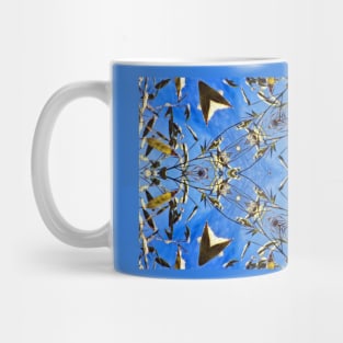 Bamboo and Snow Abstract 15 Mug